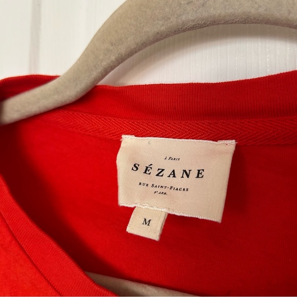 Sezane Paris Embroidered Conrad Shirt - Picture 6 of 10